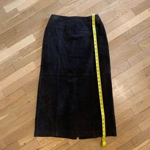 Bagatelle skirt vintage 90’s suede brown size 4P